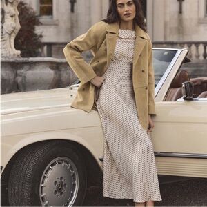 NWOT DOEN DEMERENCE DRESS IN CRÈME PORTIA DOT